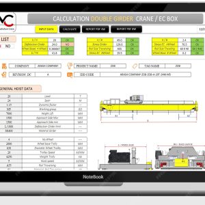 calculation double girder